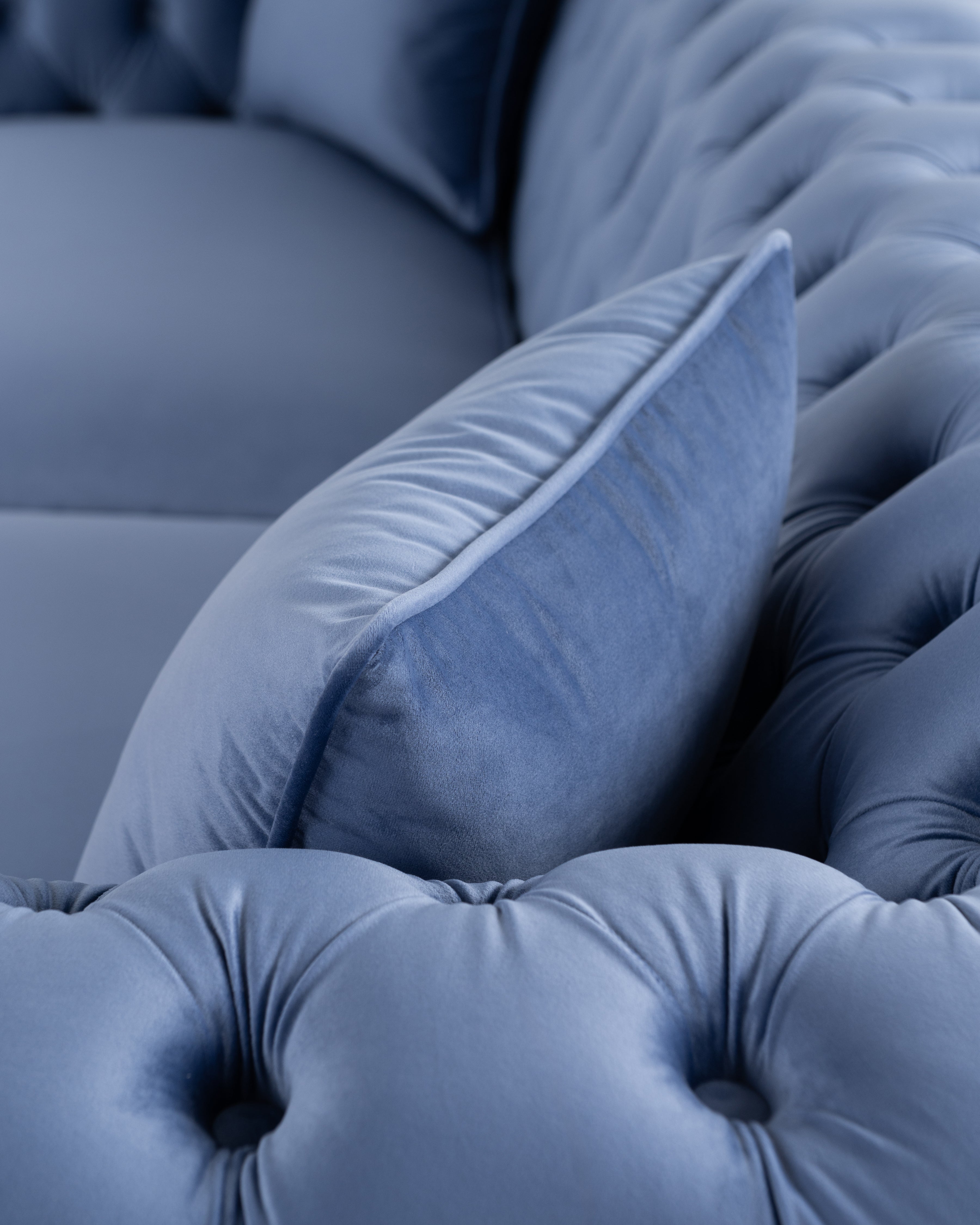 Luxe Duchess Sofa | Blue