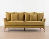 Luxe Monroe 2.5 Seater Sofa | Gold