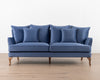 Luxe Monroe 2.5 Seater Sofa | Blue