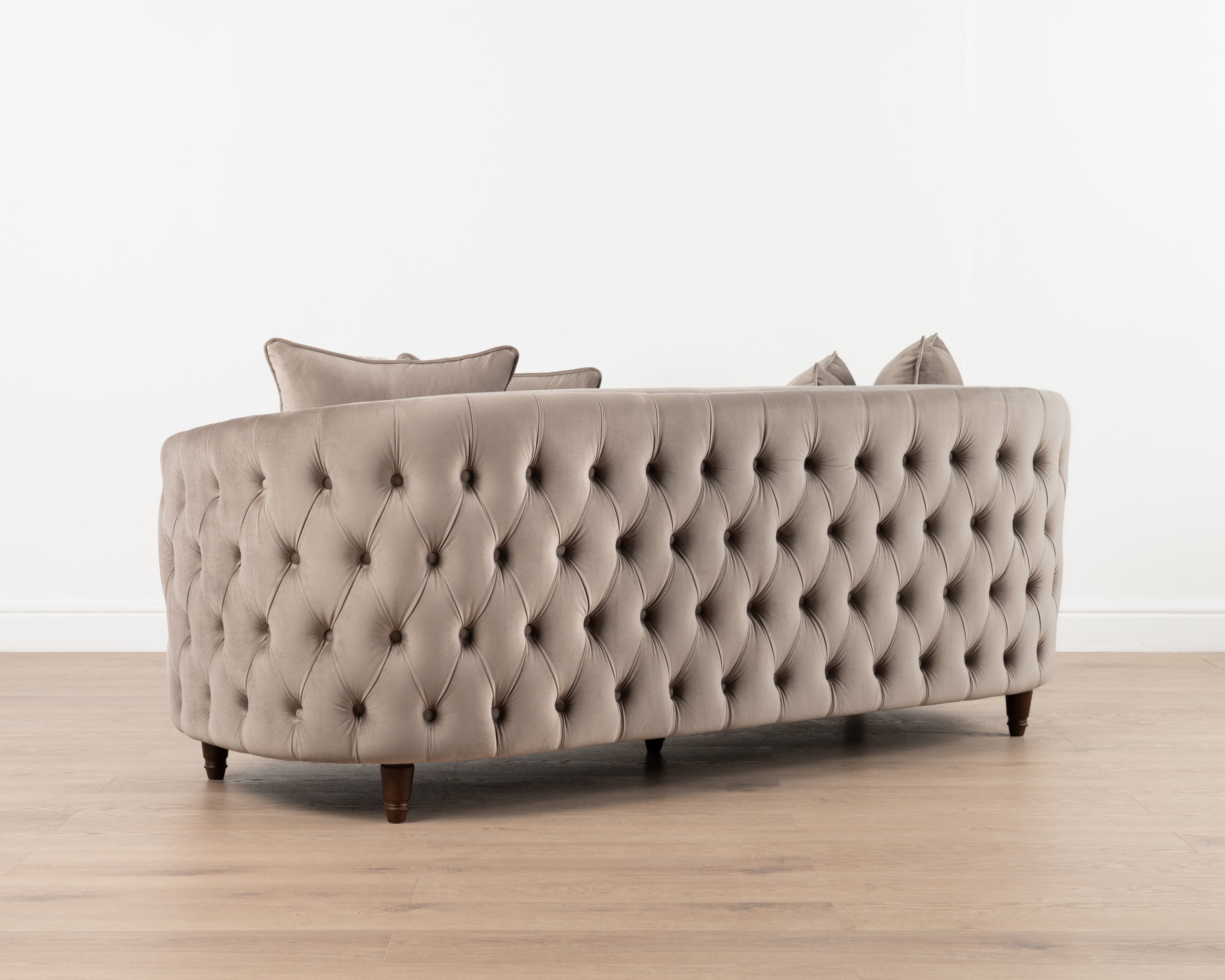 Luxe Gita 3-seater Sofa | Champagne