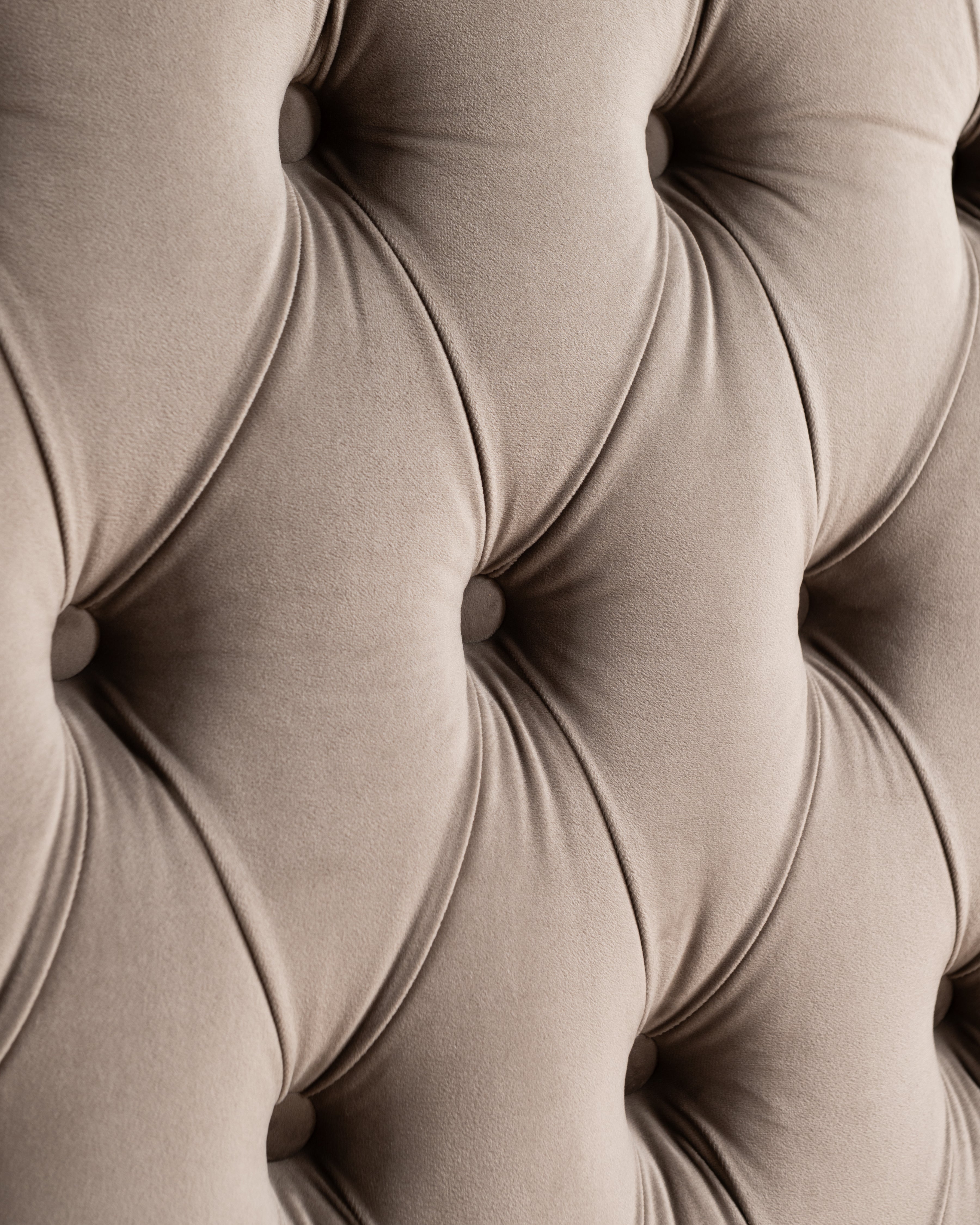 Luxe Gita 3-seater Sofa | Champagne