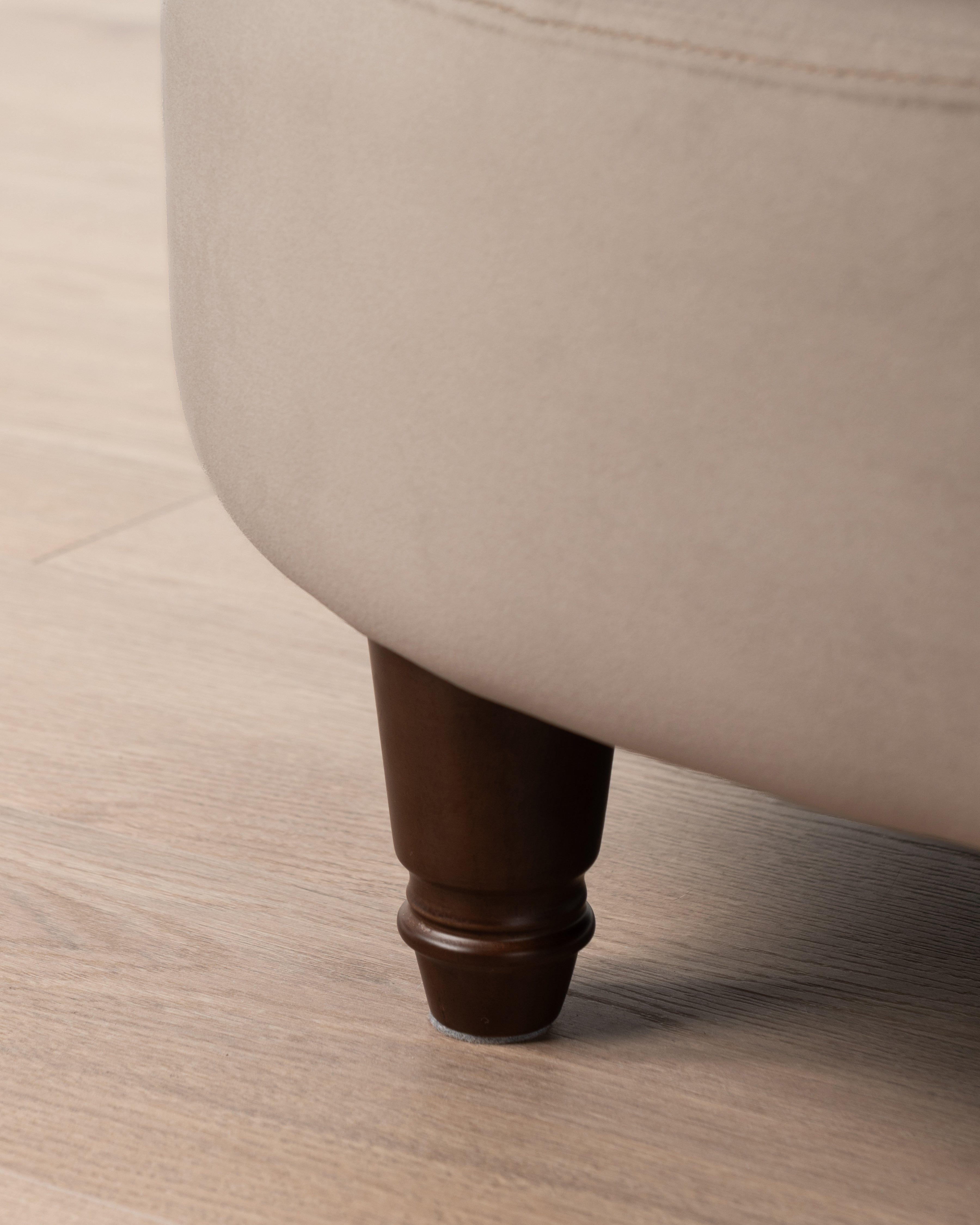 Luxe Gita 3-seater Sofa | Champagne