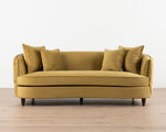Luxe Gita 3-seater Sofa | Gold