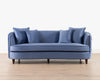 Luxe Gita 3-seater Sofa | Navy