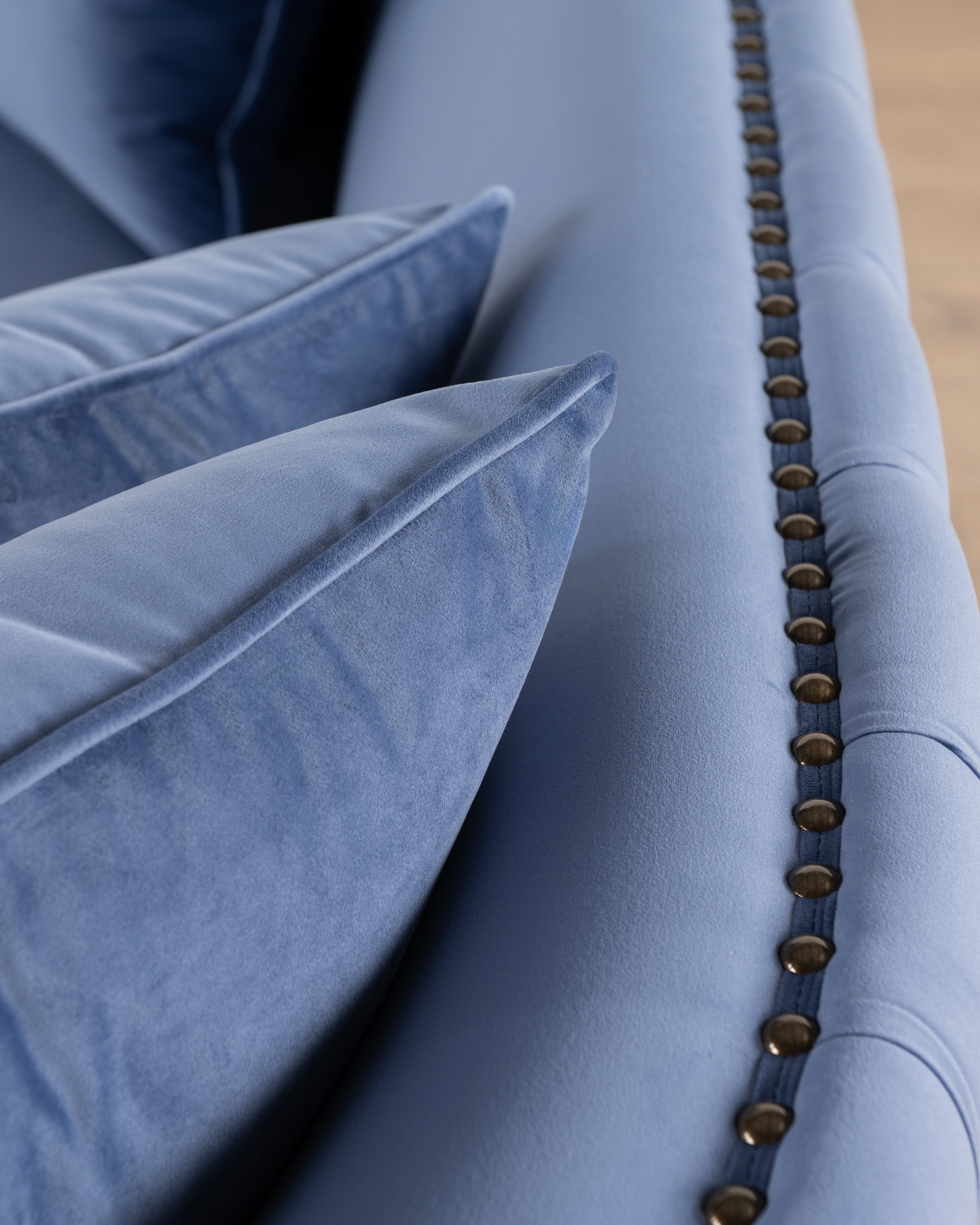 Luxe Gita 3-seater Sofa | Navy