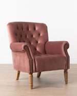 Luxe Windsor Armchair | Blush