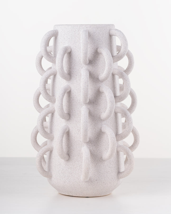Sculpted Link Vase
