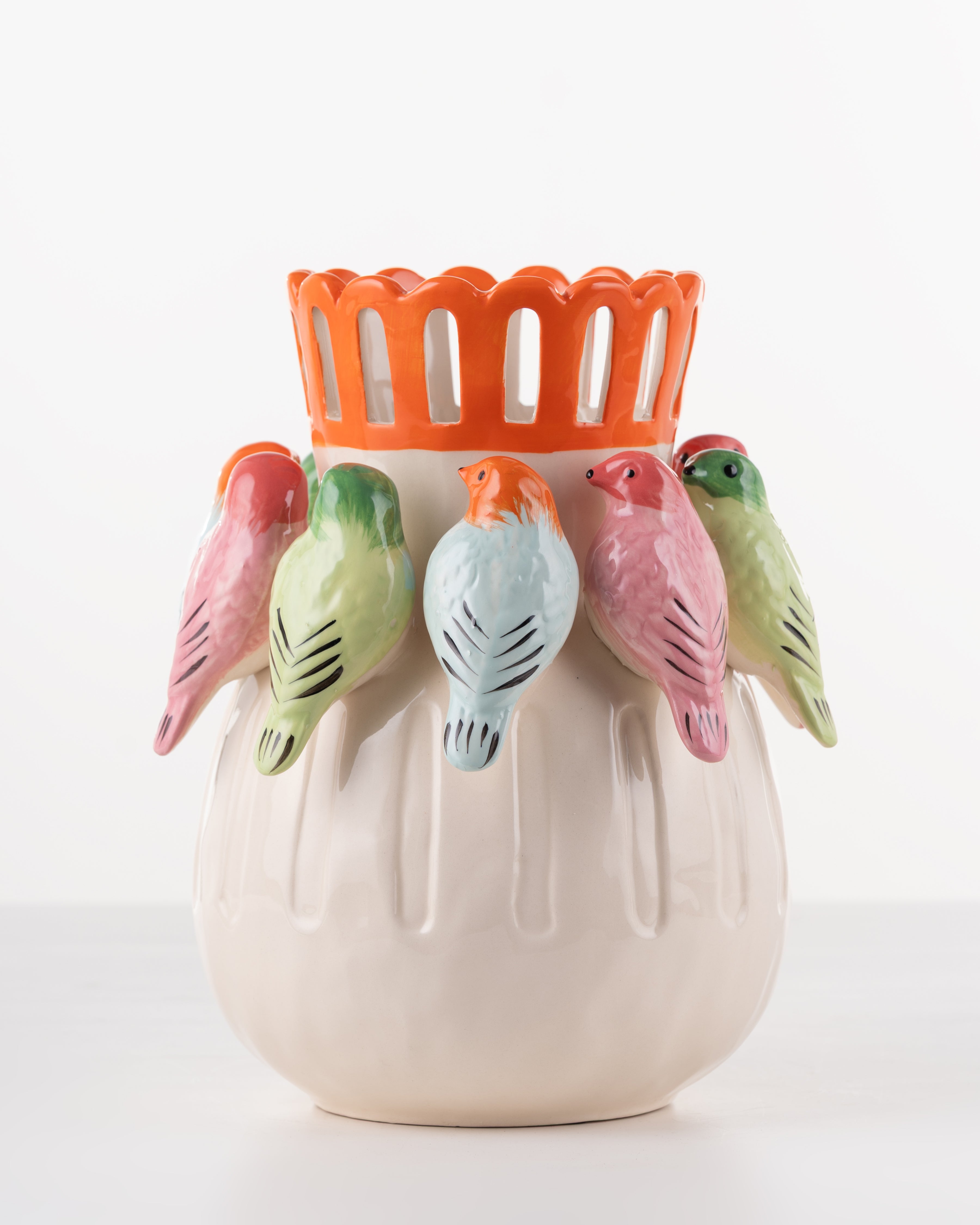 Sunset Songbird Vase