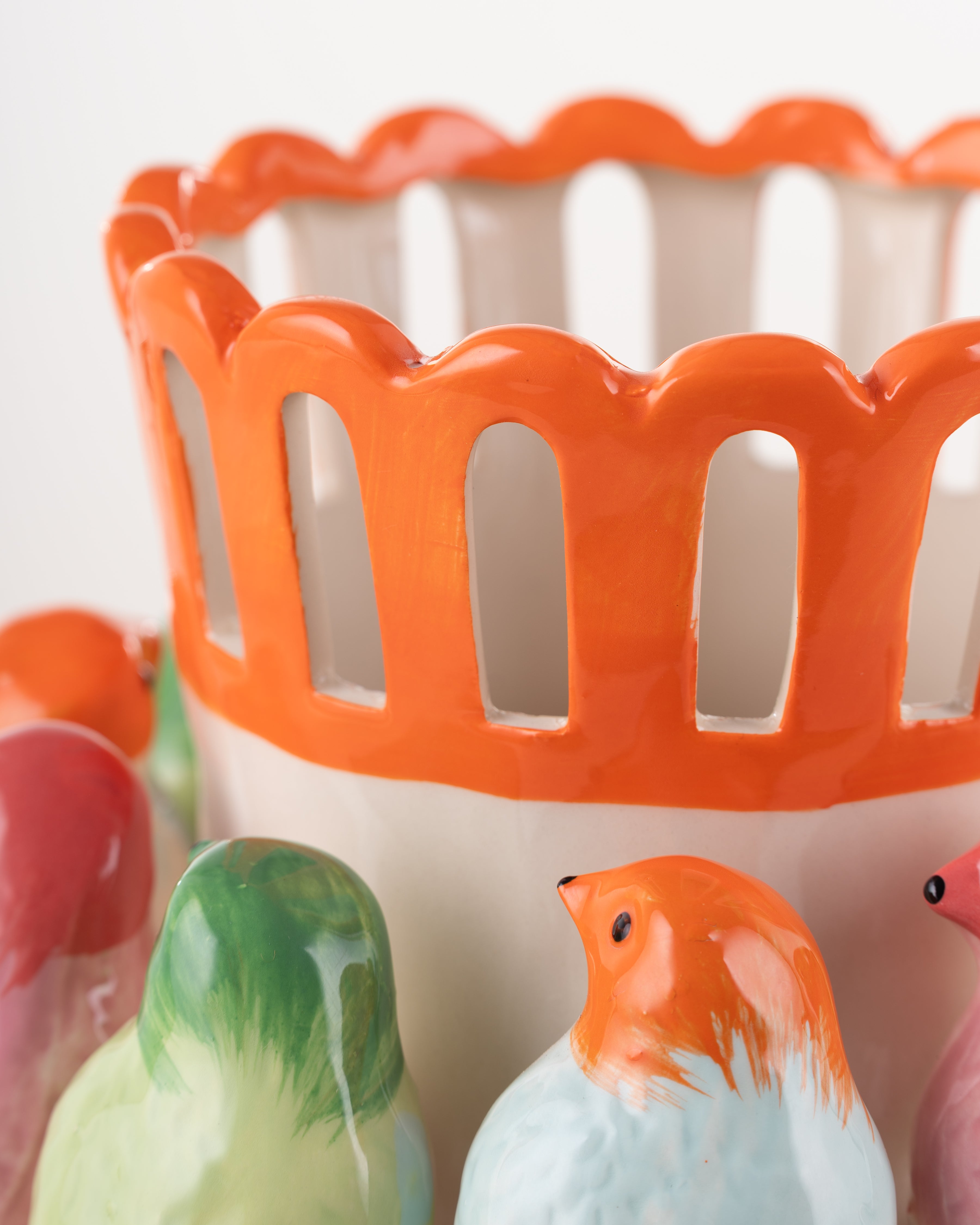 Sunset Songbird Vase