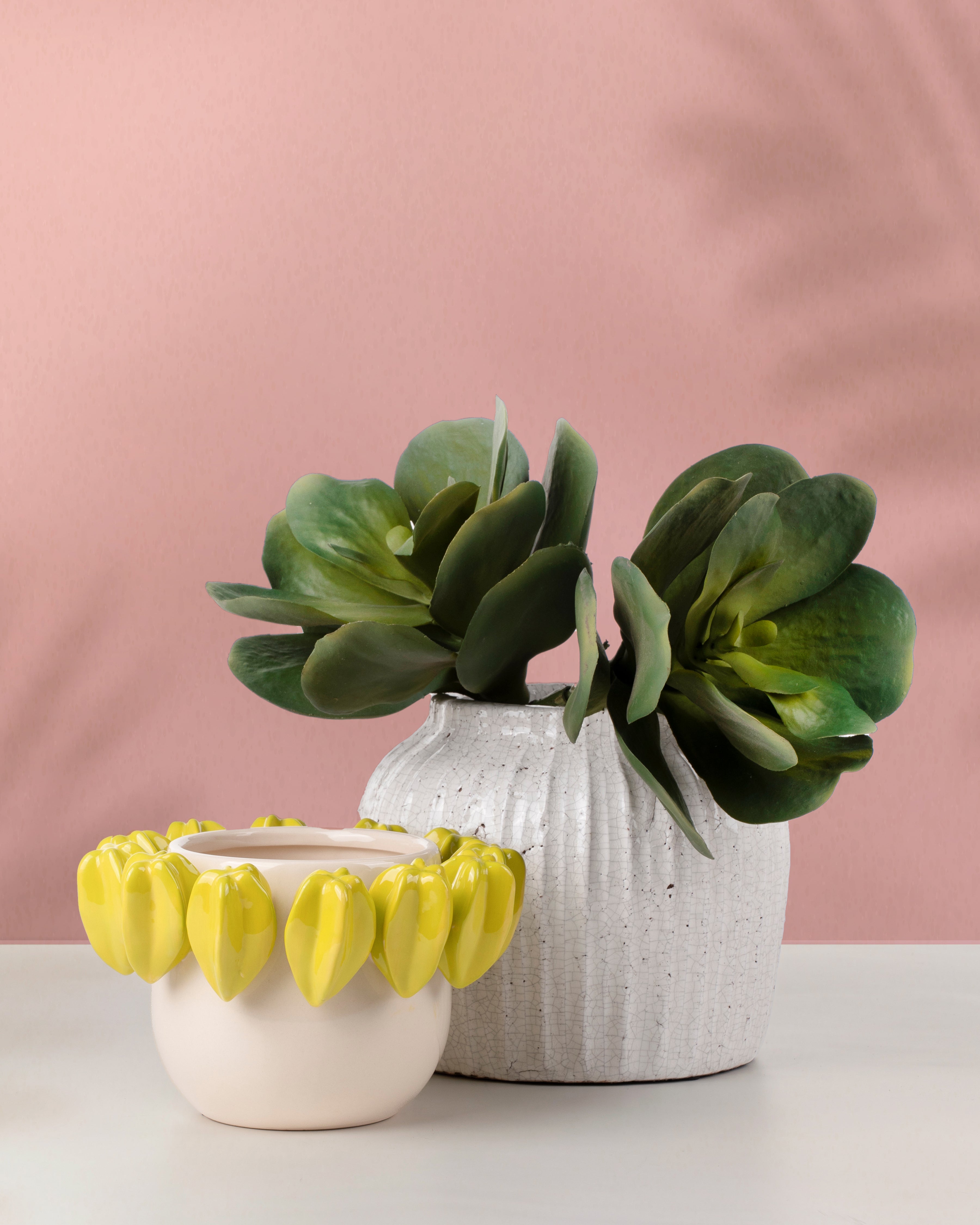 Lime ceramic Vase
