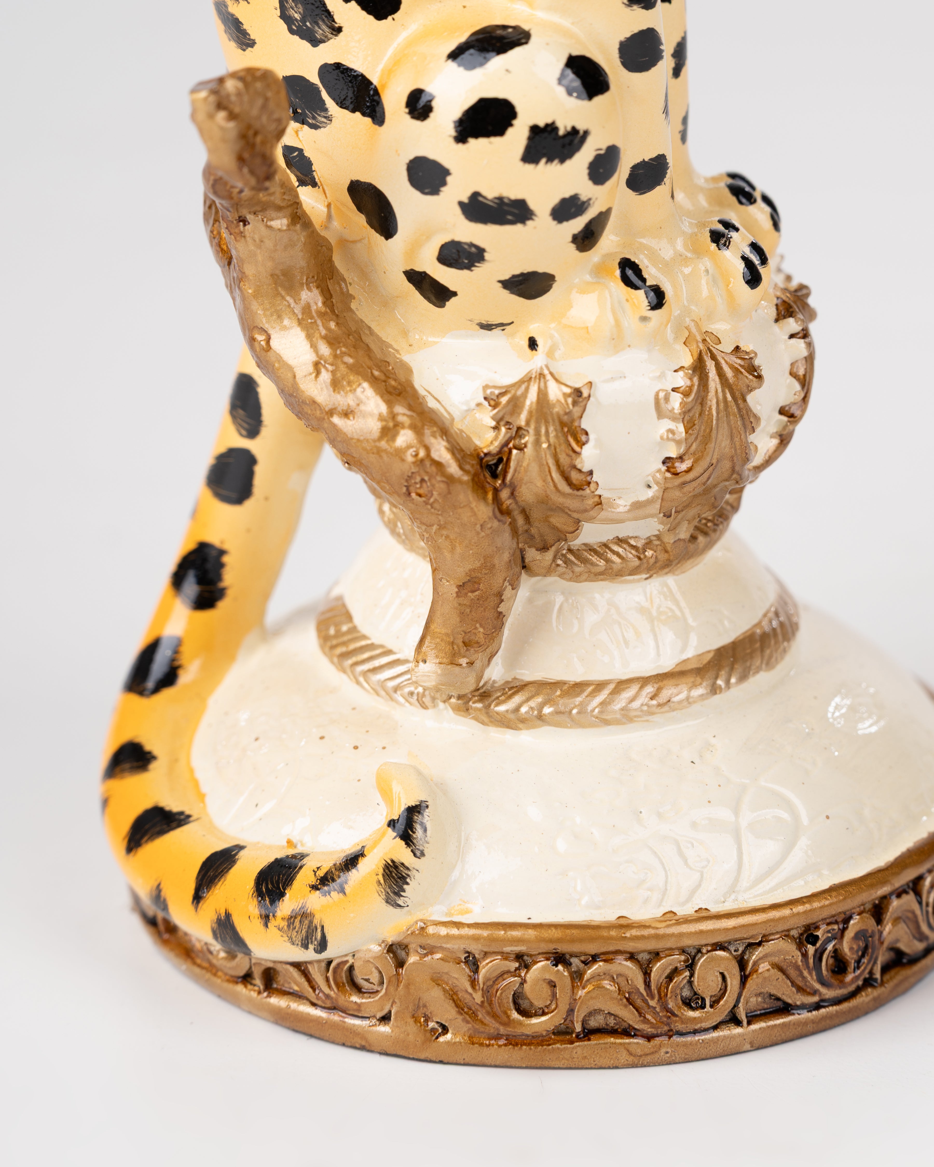 Leopard Candle Holder