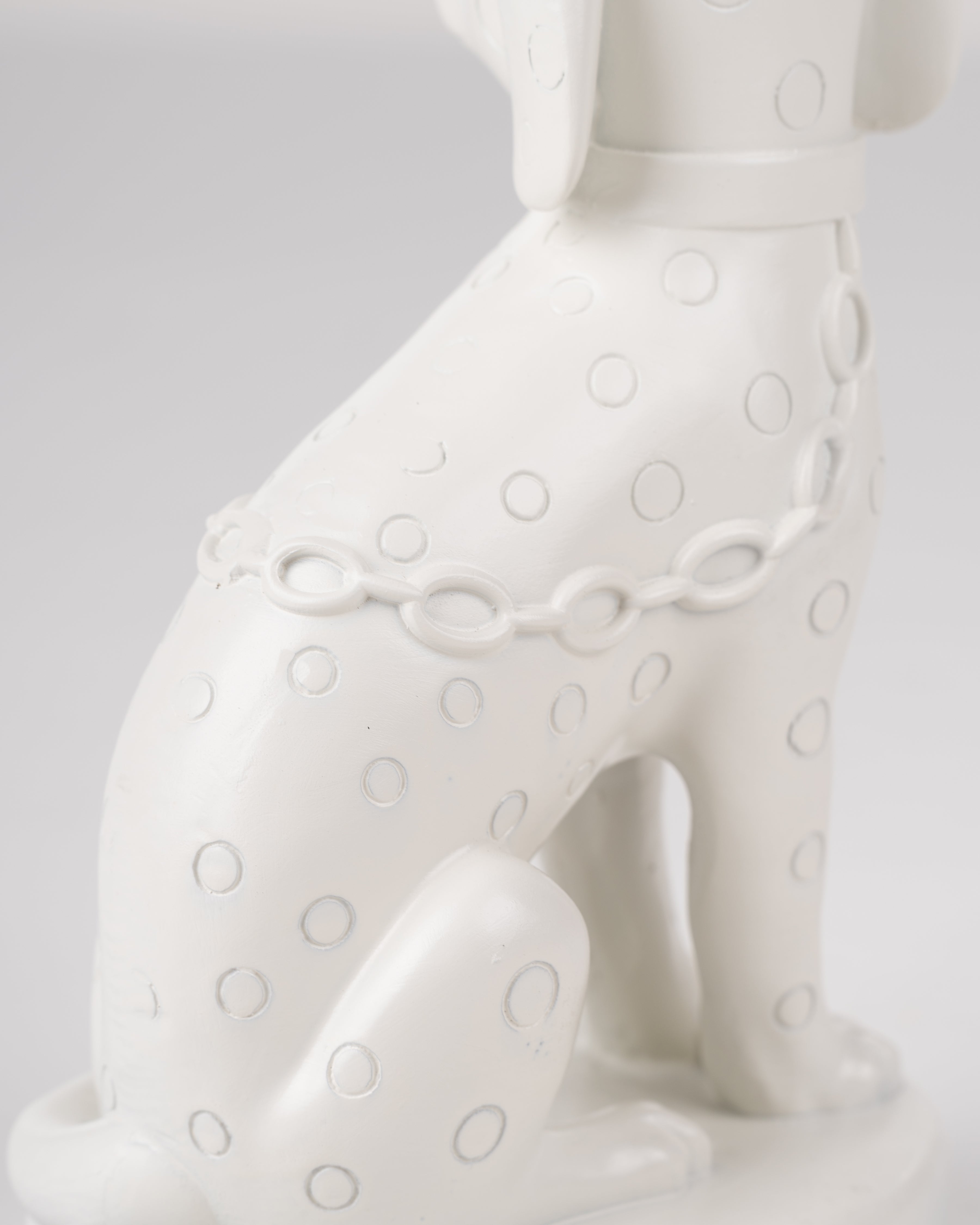 Dog Candle Holder | White