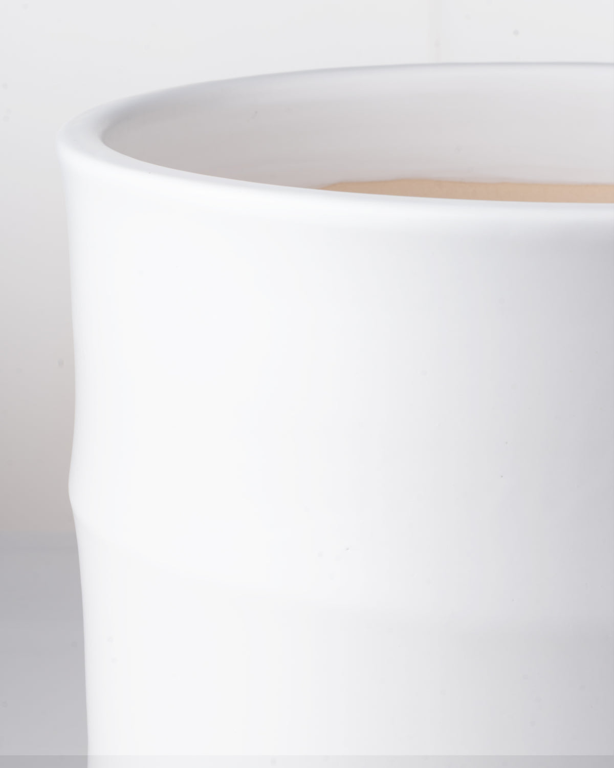 Sands Ceramic Pot | White
