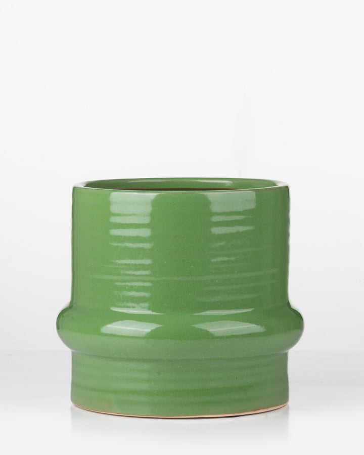Terrace Ceramic Pot | Green