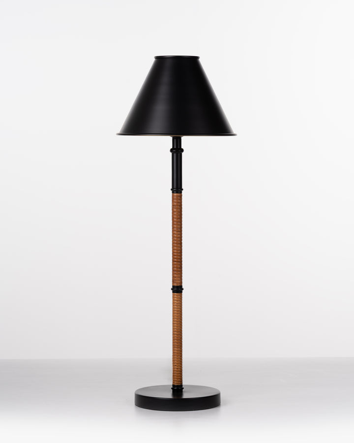 Cabana Weave Lamp | Black