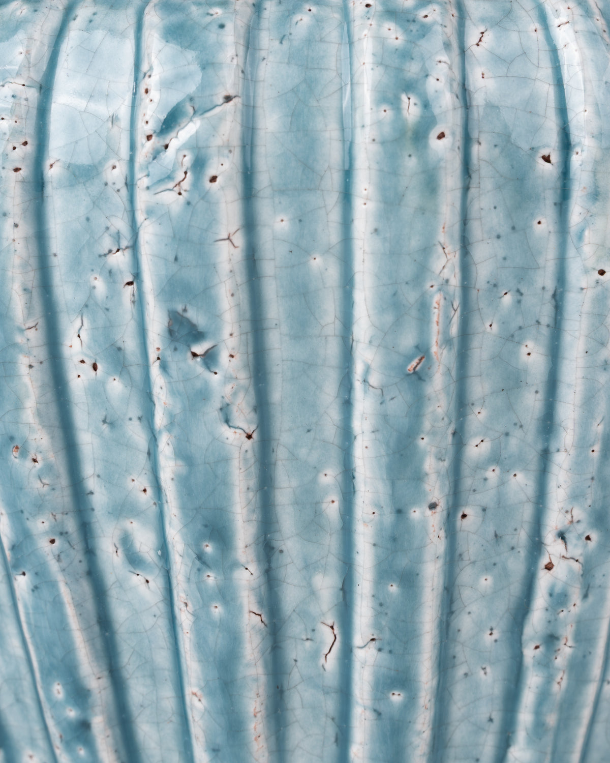 Russet Ceramic Pot | Blue