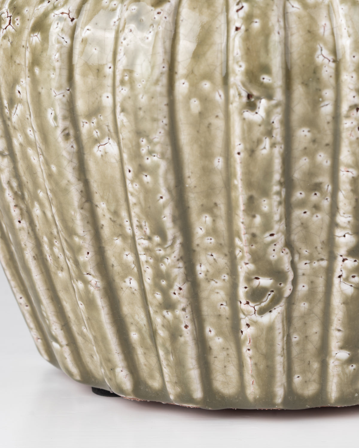 Russet Ceramic Pot | Olive