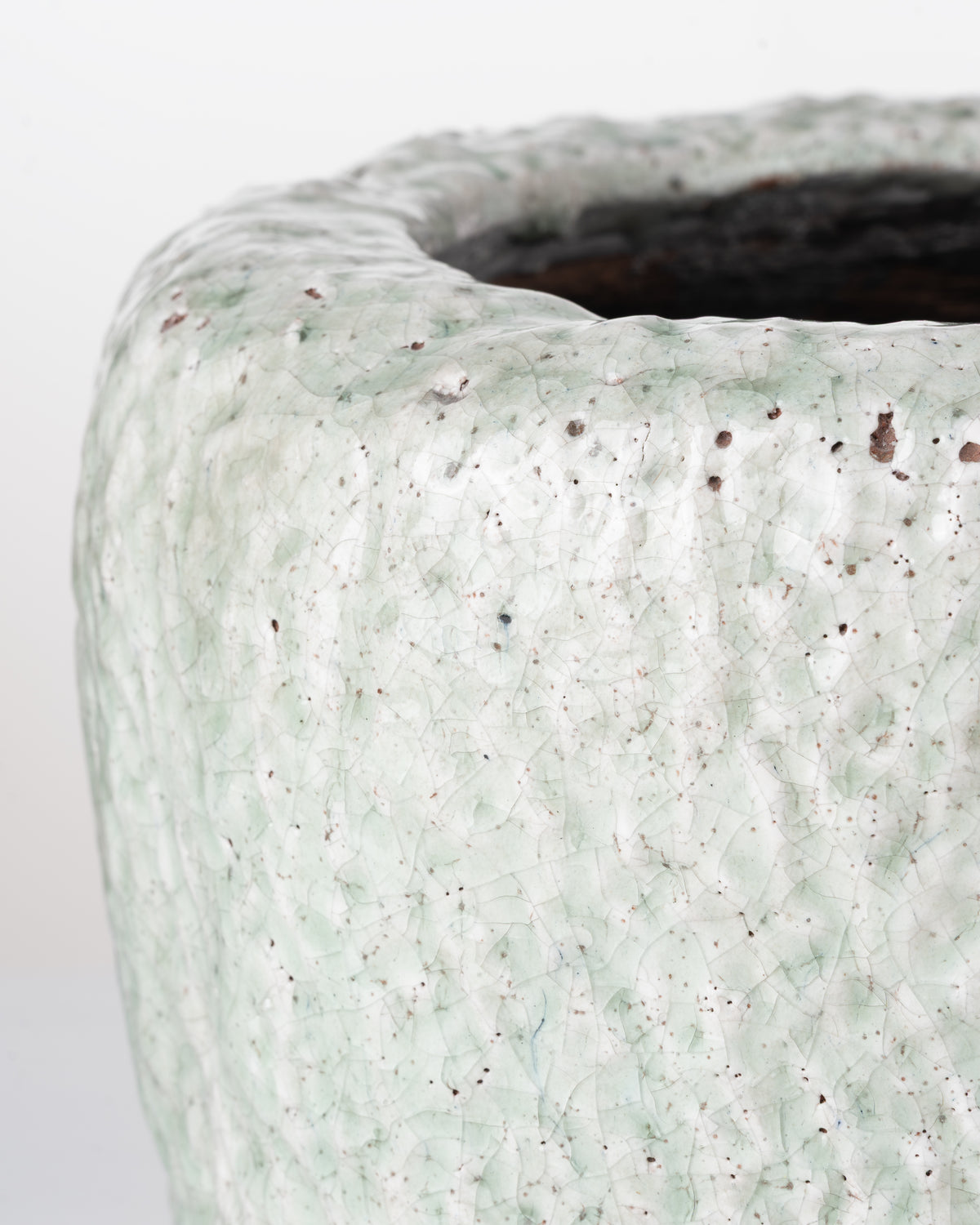 Mint Ceramic Pot