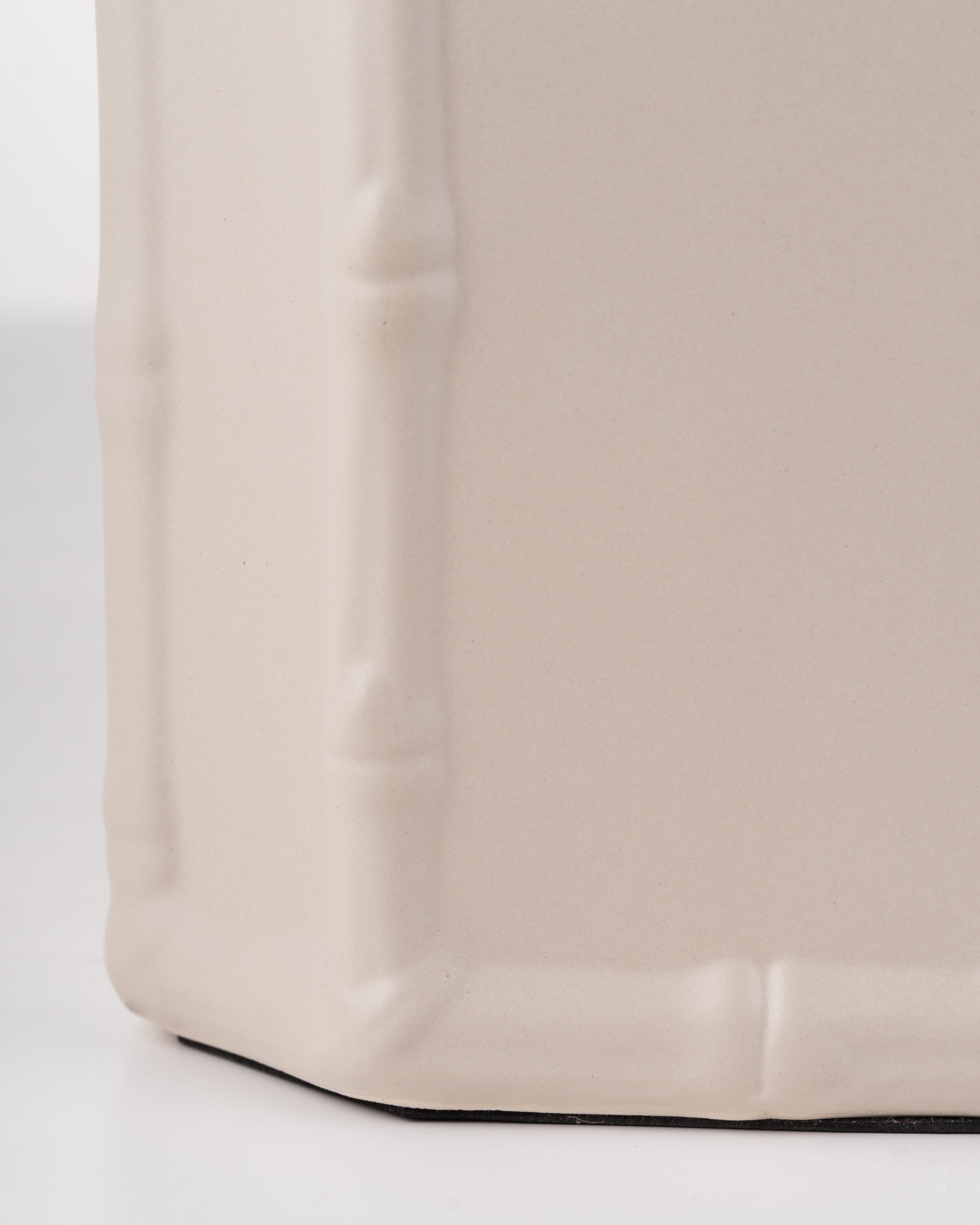 Bamboo Grove Ceramic Lamp base | Cream