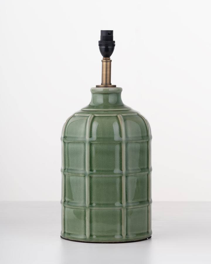 Jade Grid Lamp base