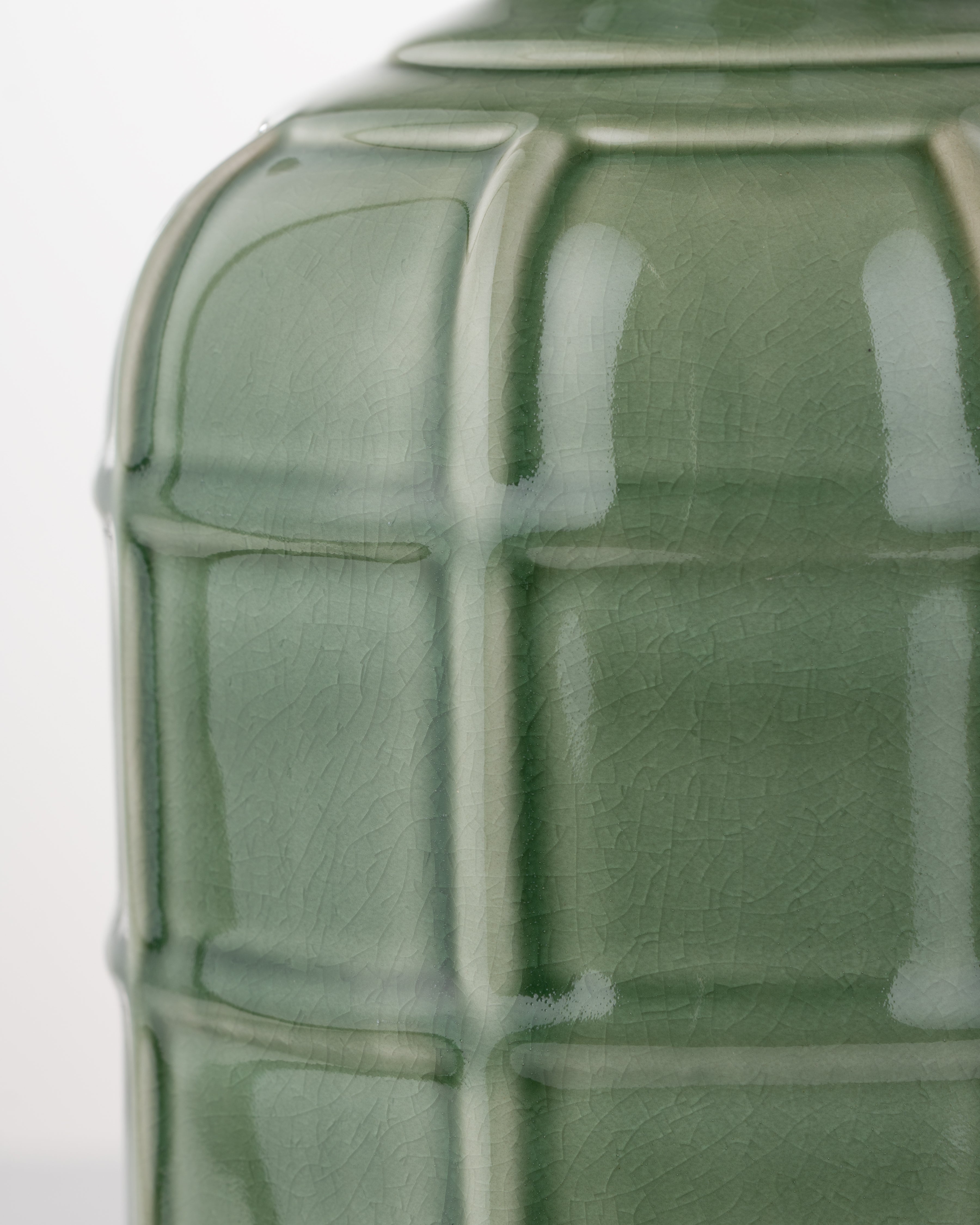 Jade Grid Lamp base