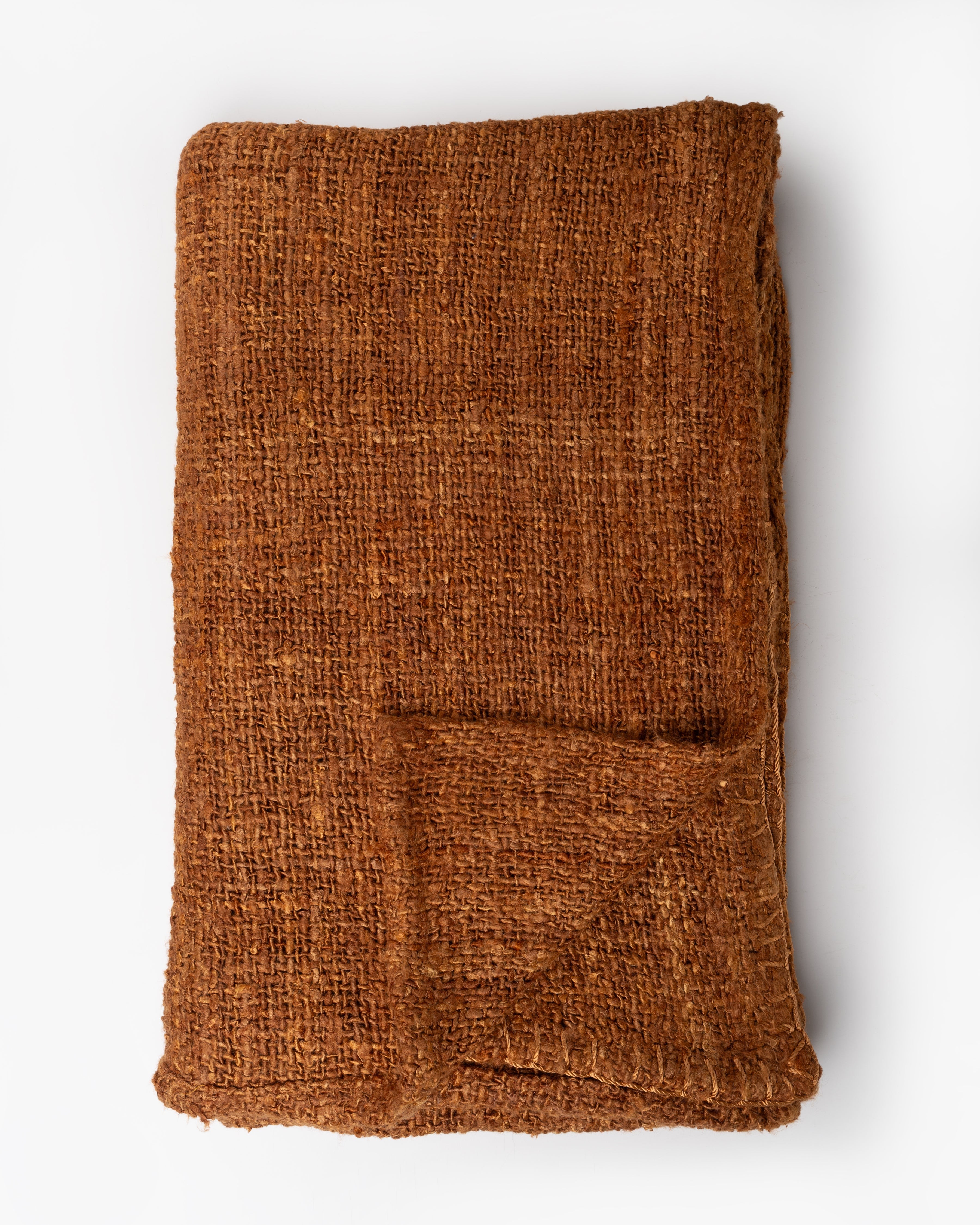 Rust Loom Throw