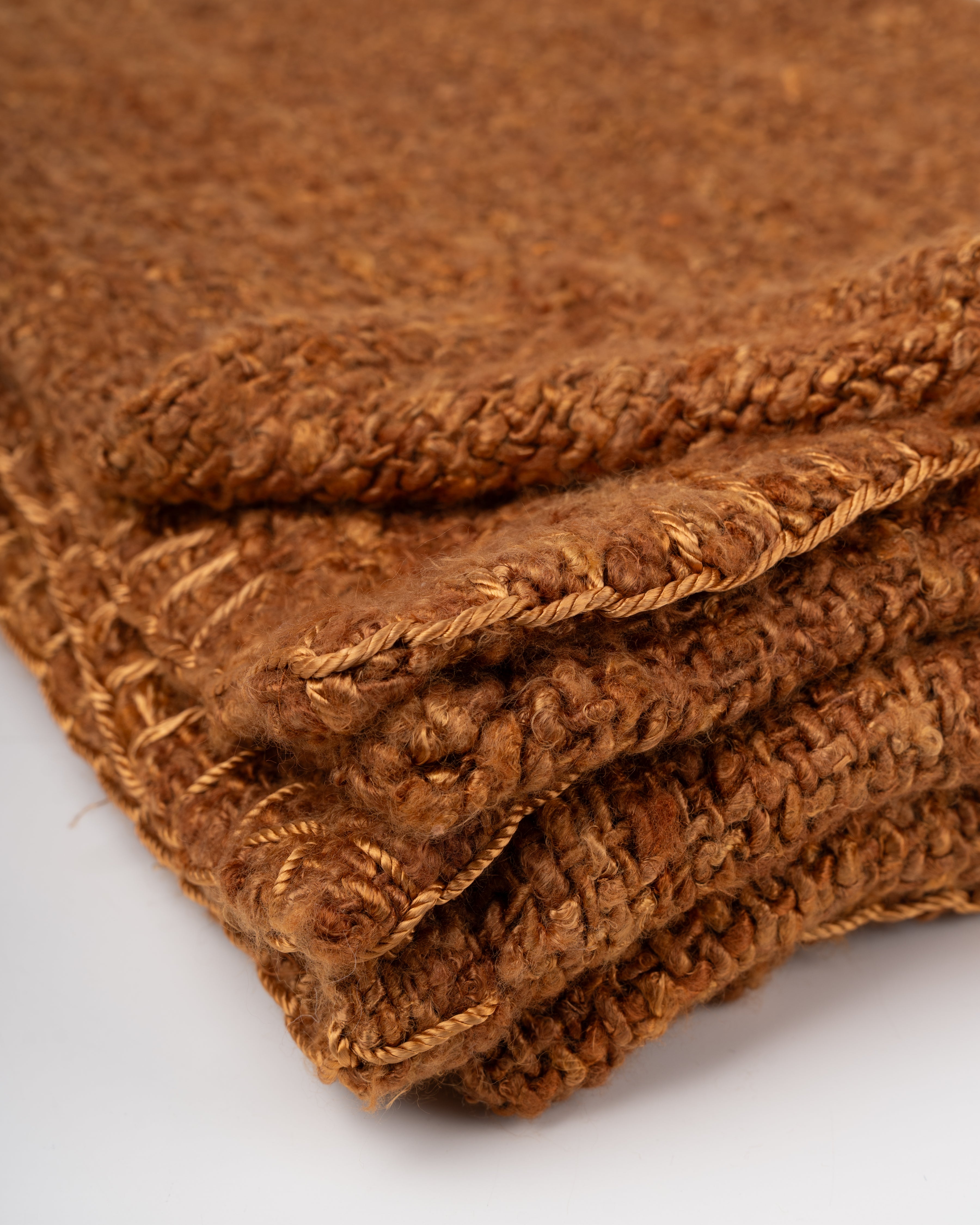 Rust Loom Throw