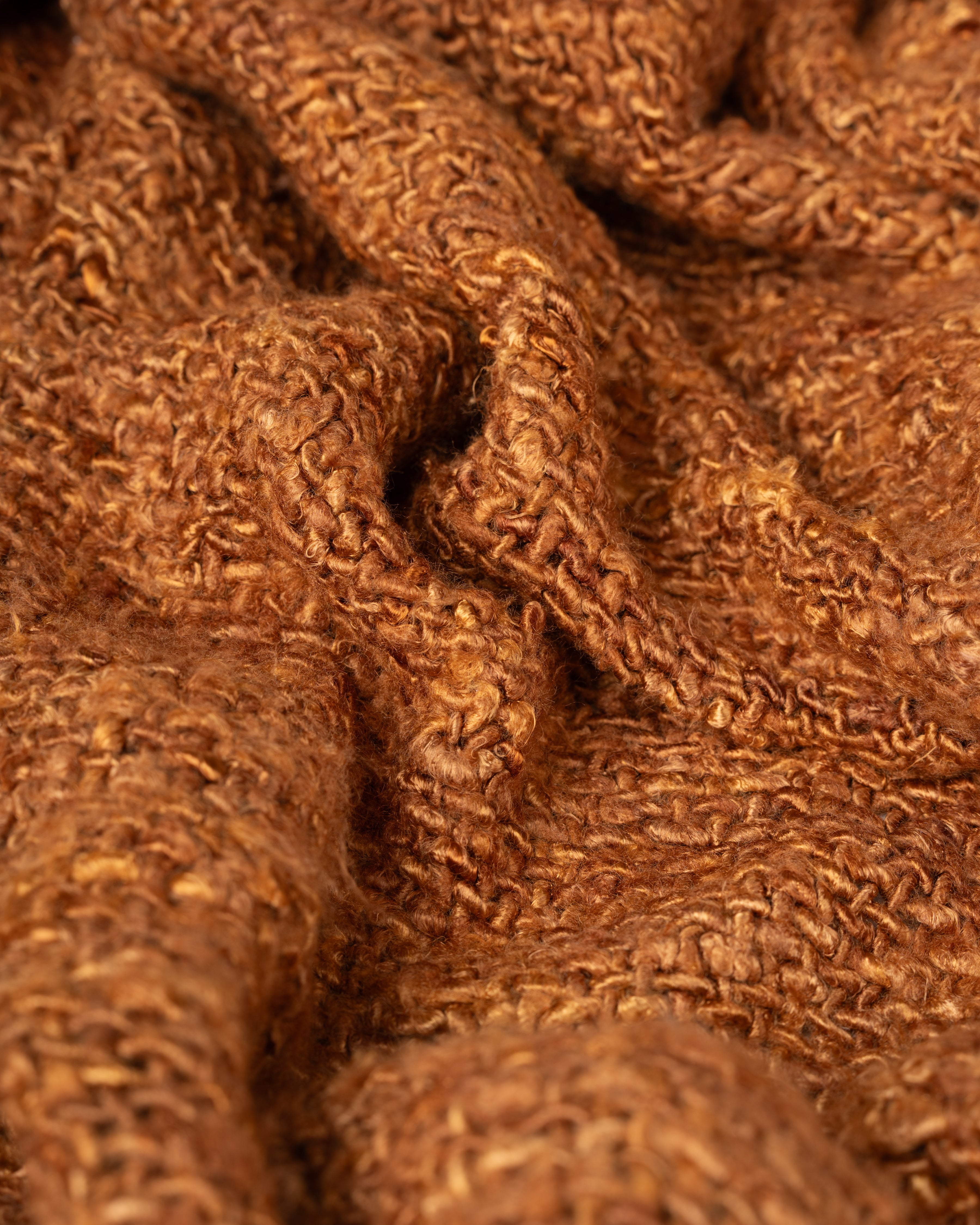 Rust Loom Throw