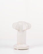 Petal Ceramic Candle Holder | White