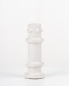 Totem Ceramic Candle Holder | White