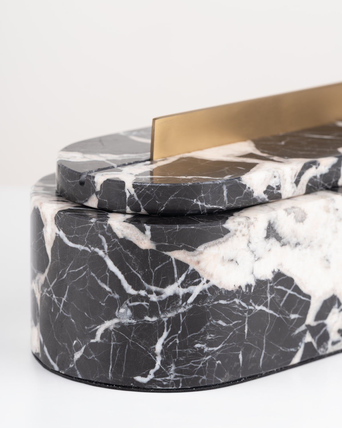 Laurent Marble Box | Black