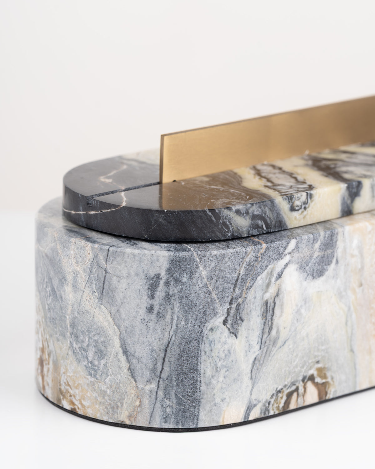 Laurent Marble Box | Grey
