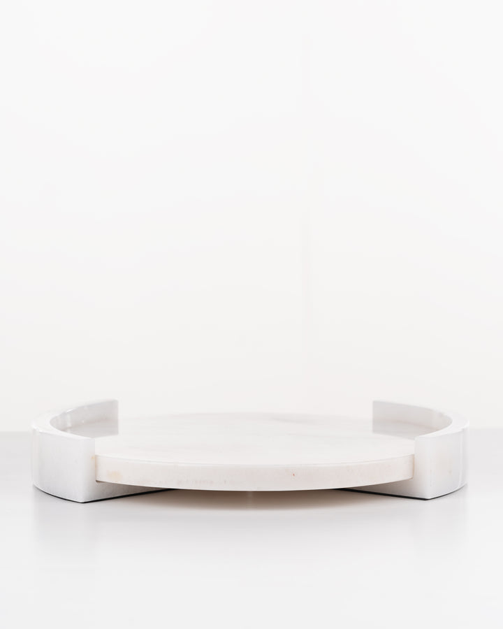 Tivoli Round Marble Tray