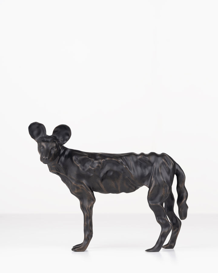 Sabi Wild Dog Sculpture