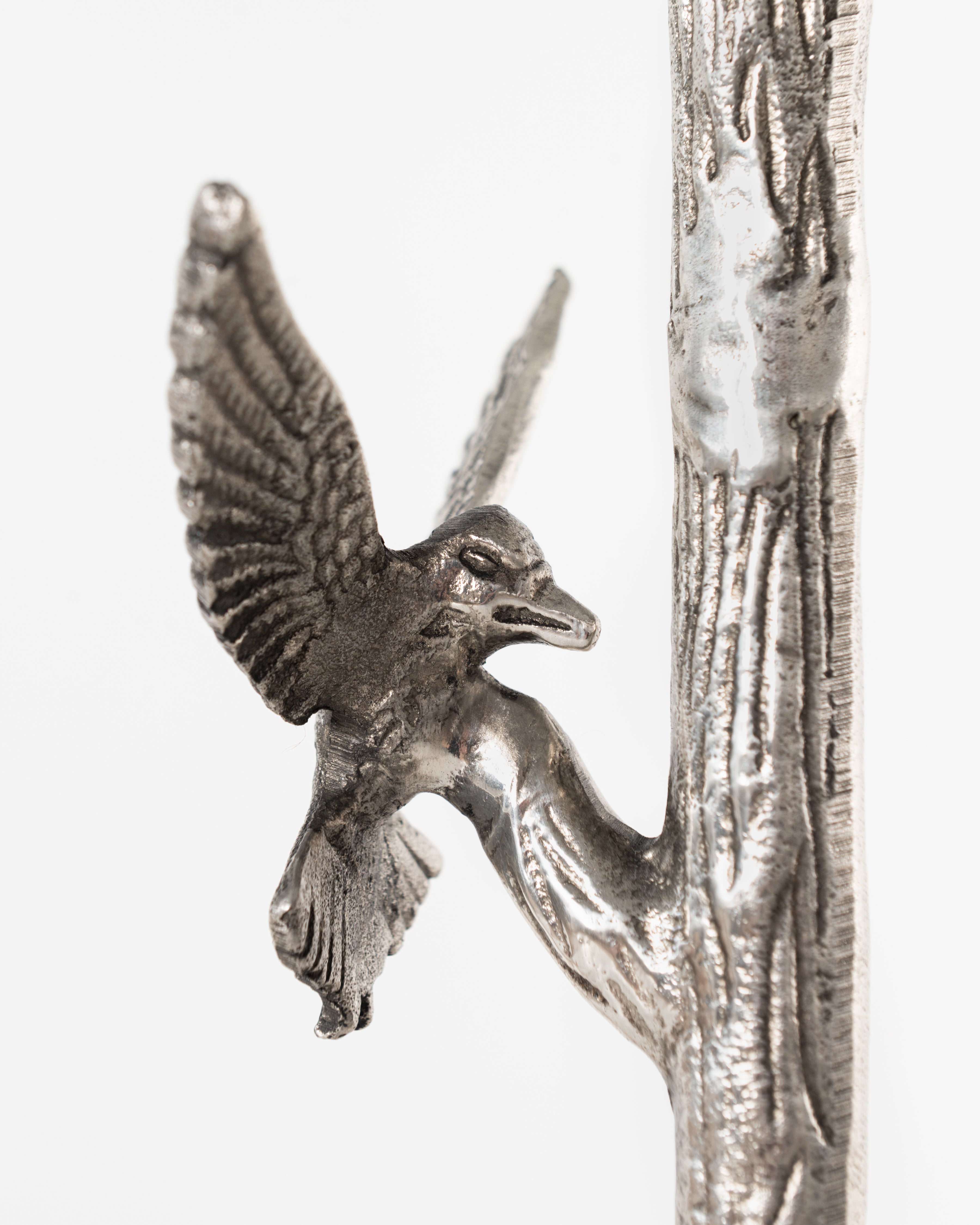 Songbird Lamp base | Silver