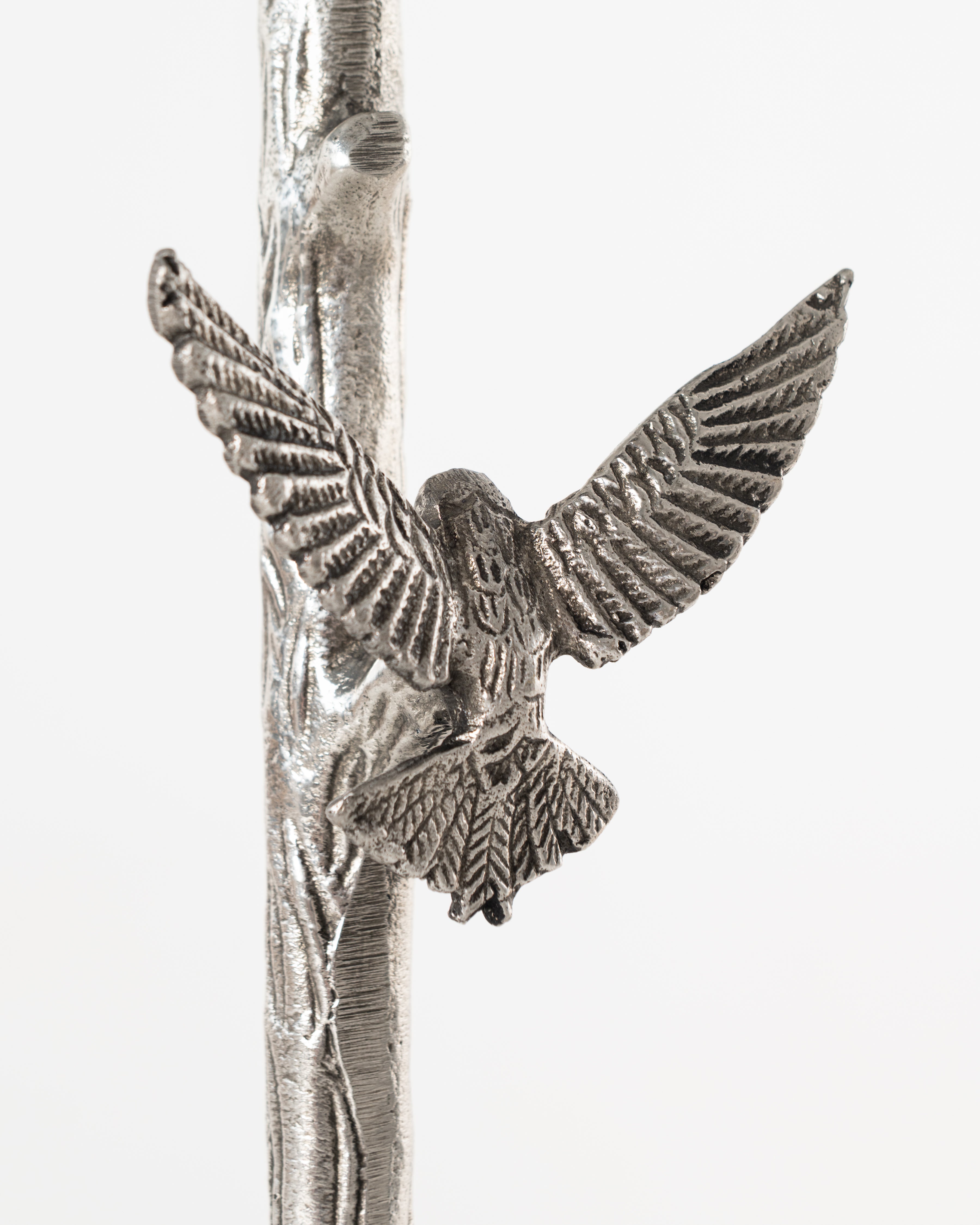 Songbird Lamp base | Silver