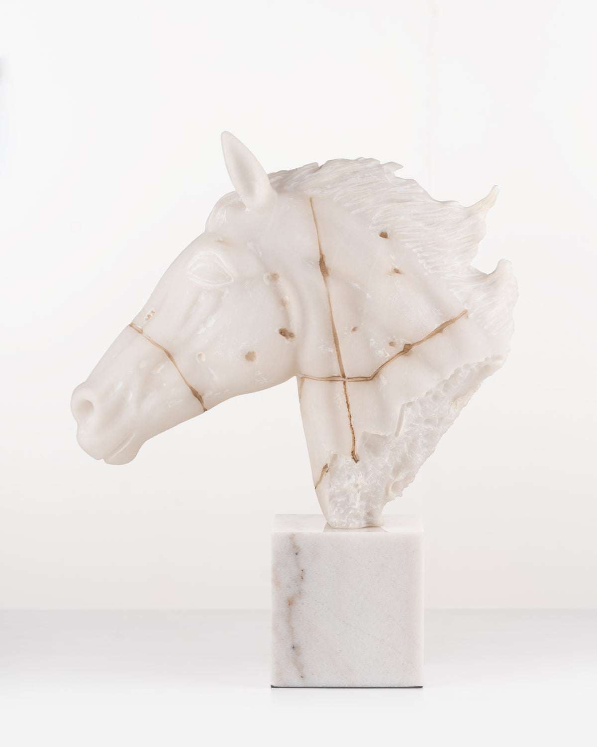 Belmont Horse Head Sculpture