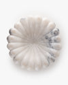 Collector's Cove Petal Marble Bowl | White