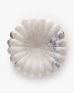 Collector's Cove Petal Marble Bowl | White