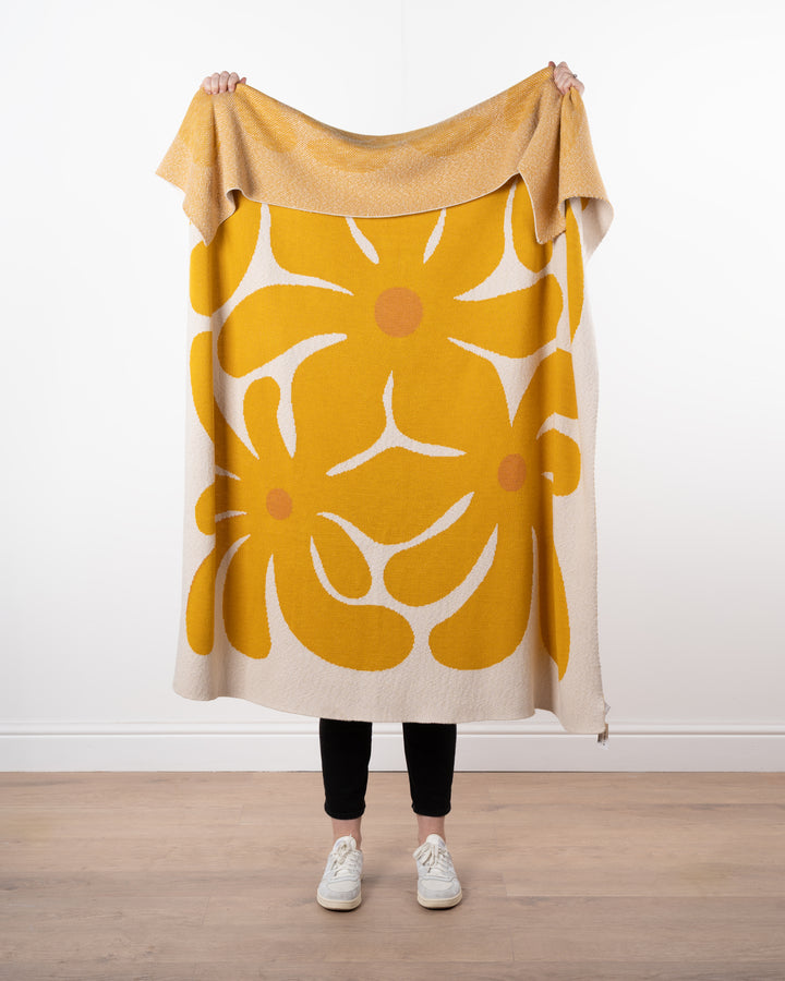Golden Honey Throw