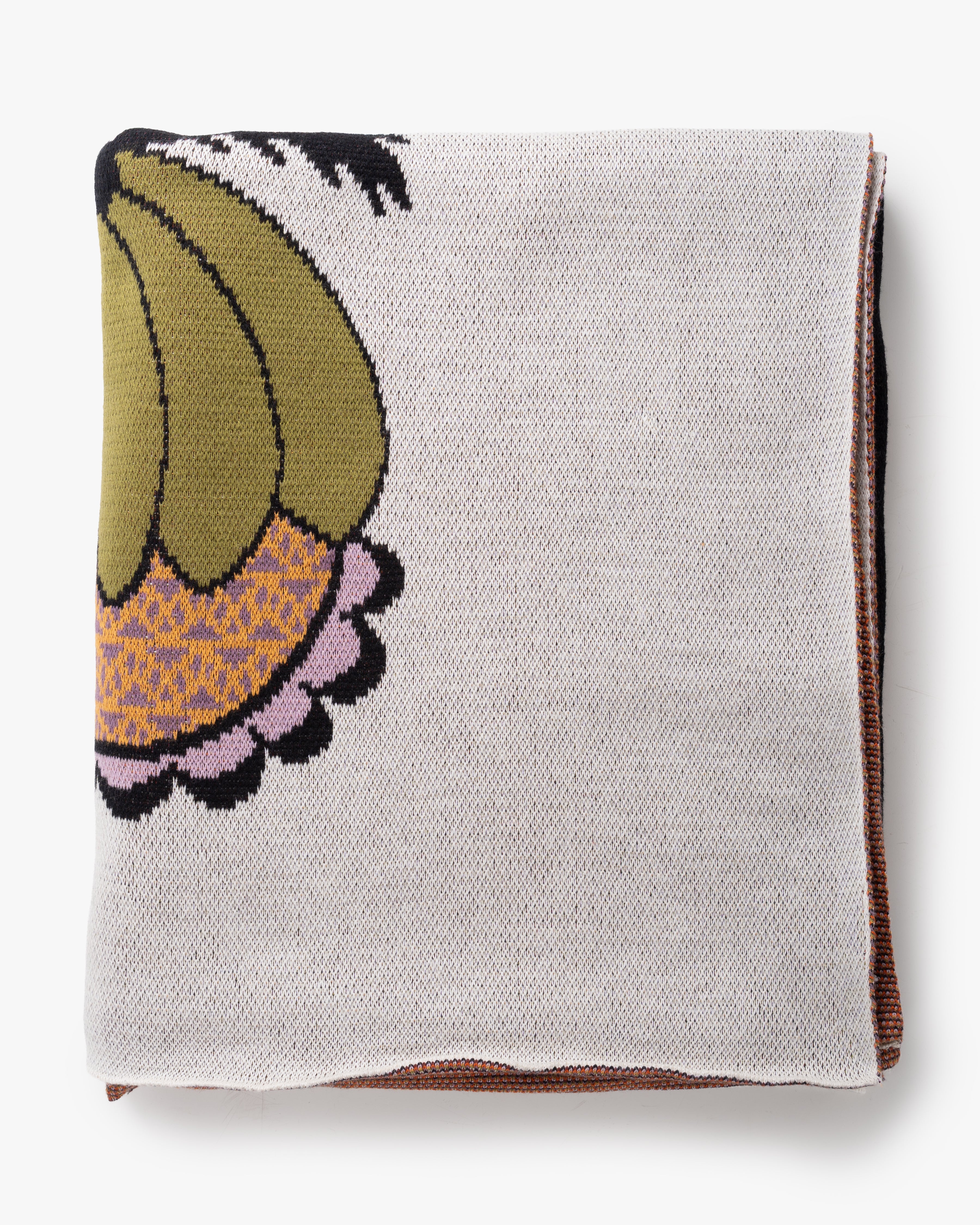 Multi Floral Throw