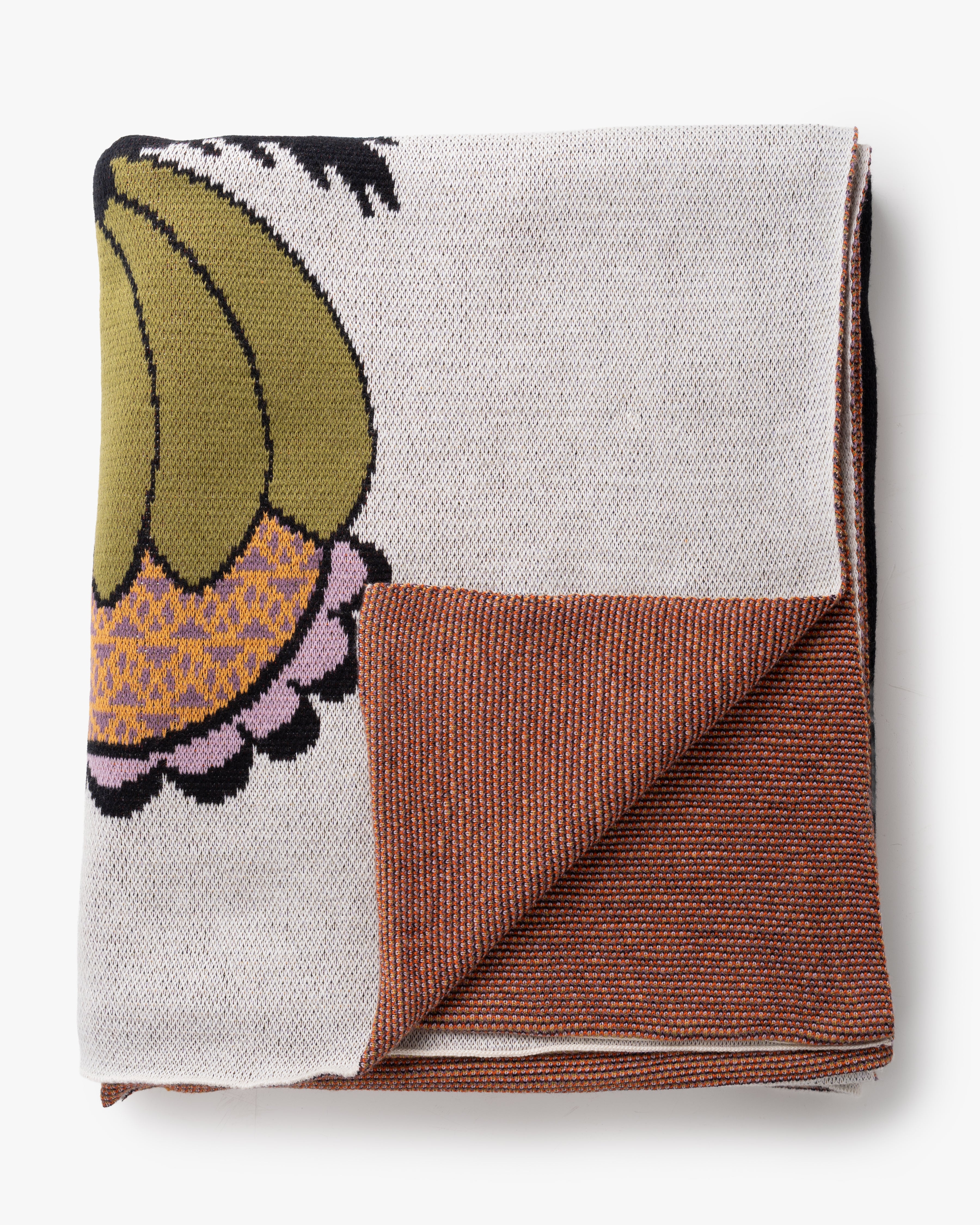 Multi Floral Throw