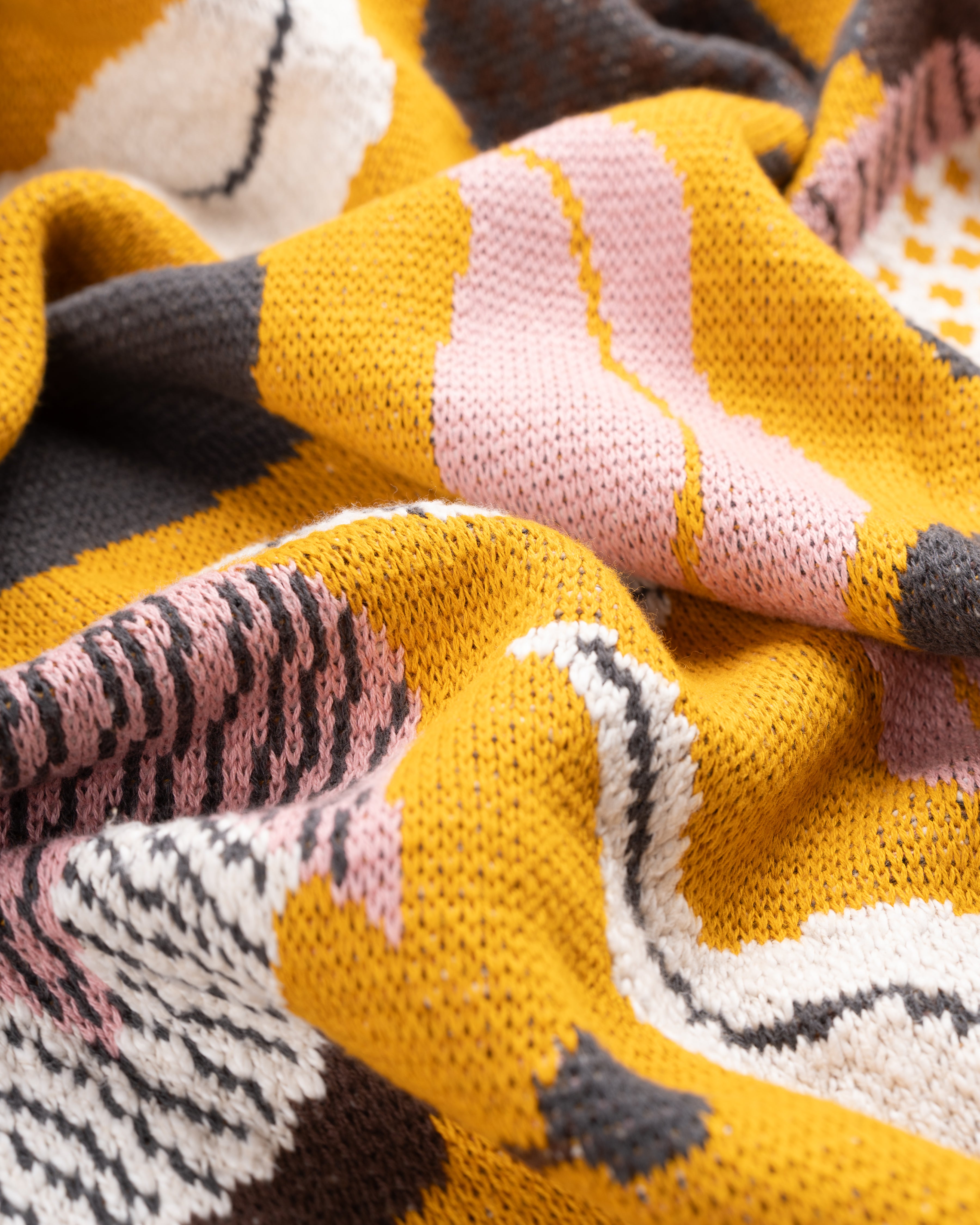 Wildflower Mustard Throw