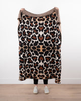 Savanna Leopard Throw