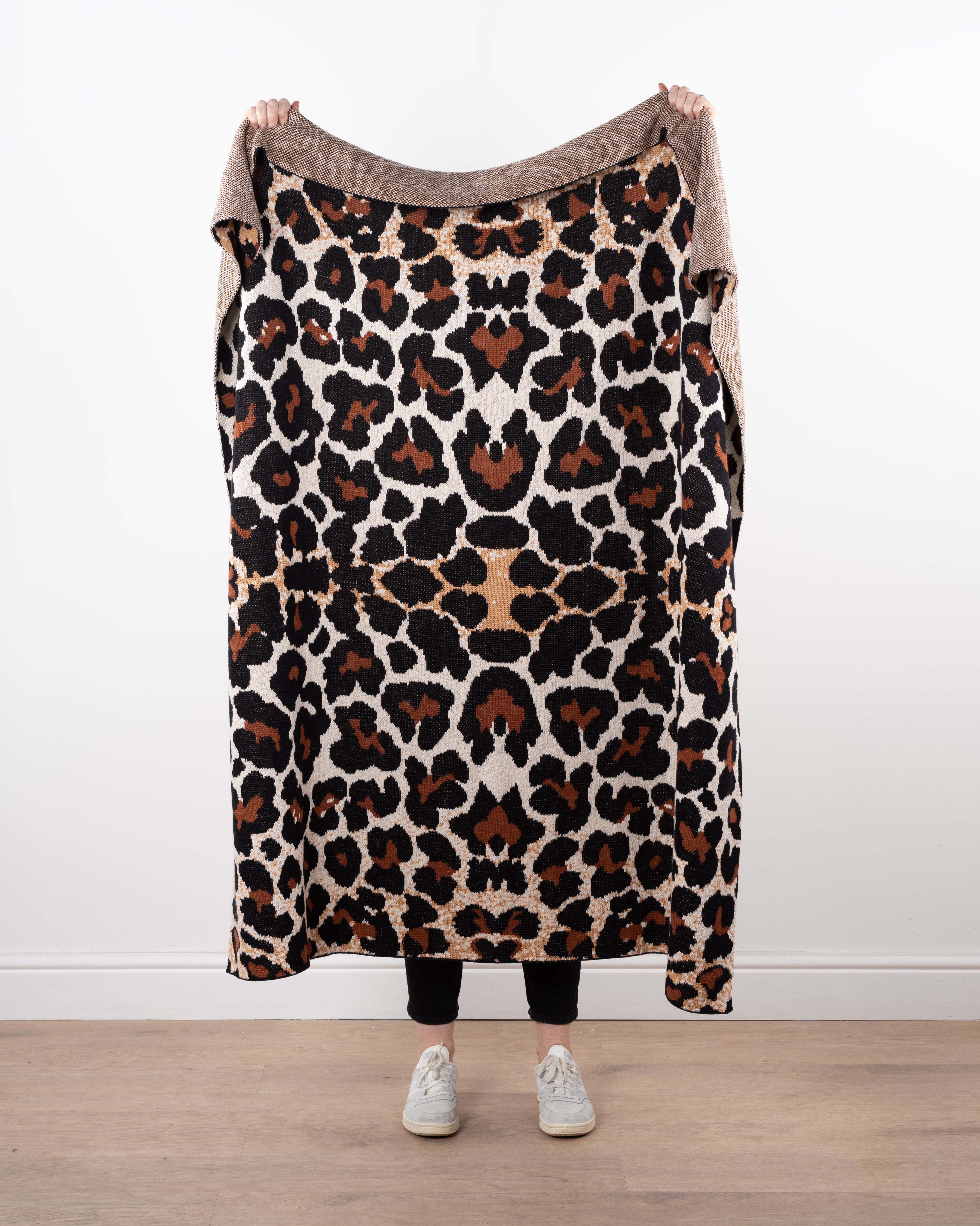 Savanna Leopard Throw