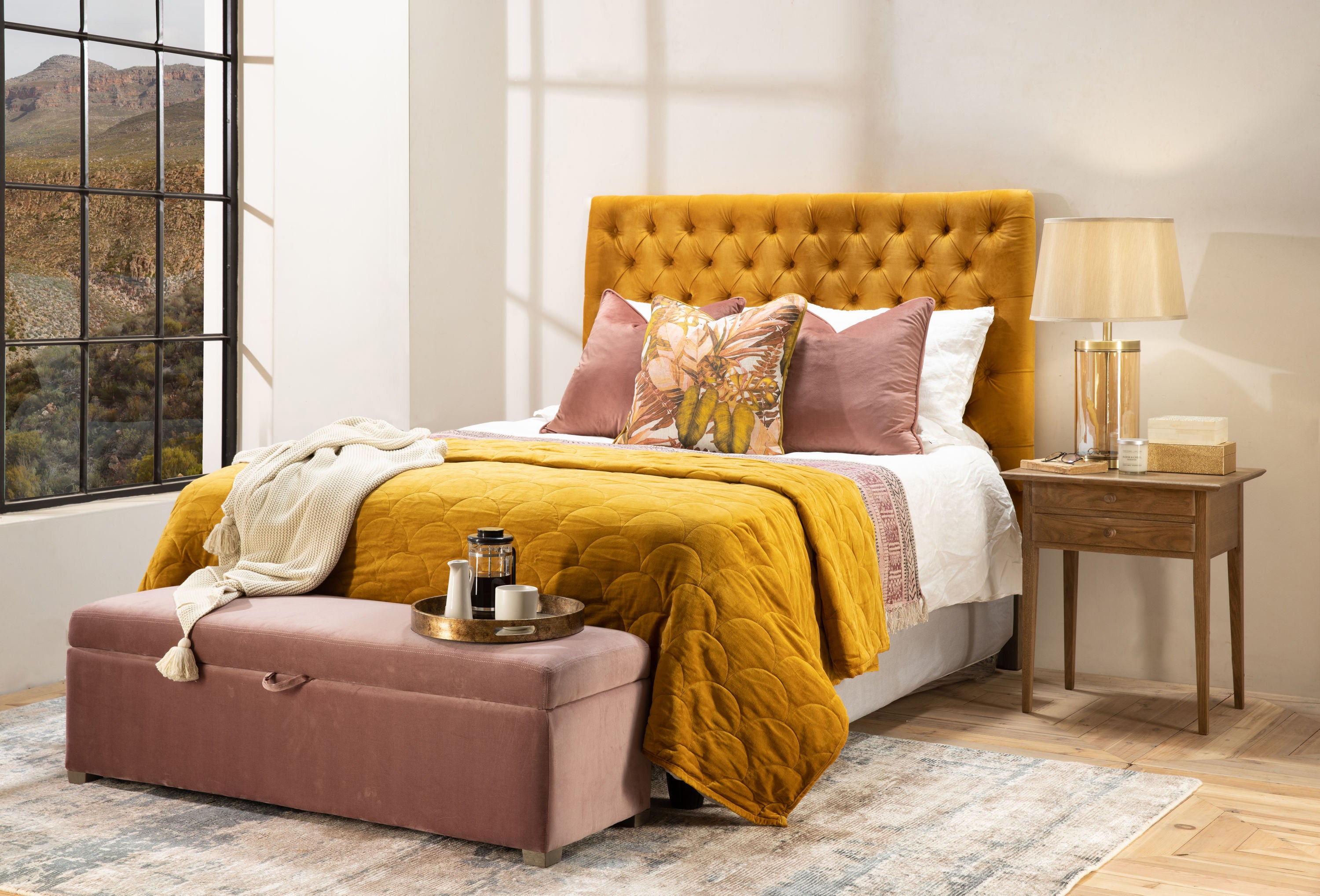 Shaker Bedside | 2 Drawer