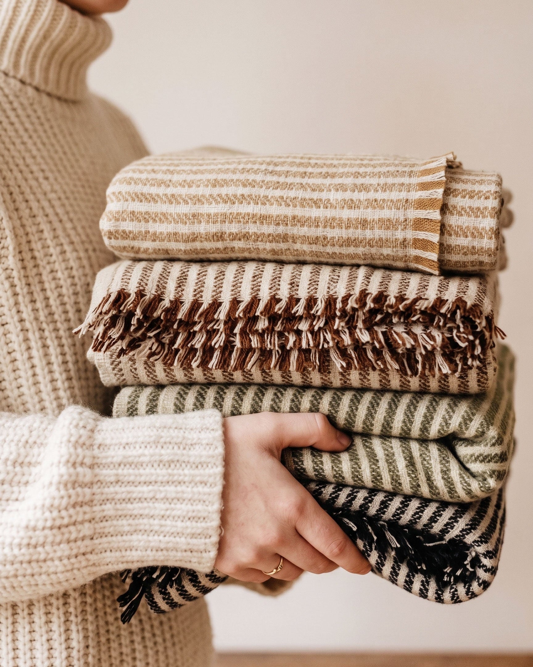 Celine Stripe Throw | Twiggy