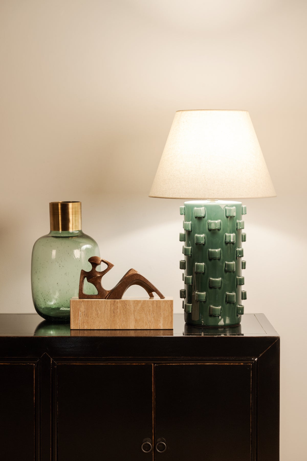 Mint Glass Vase
