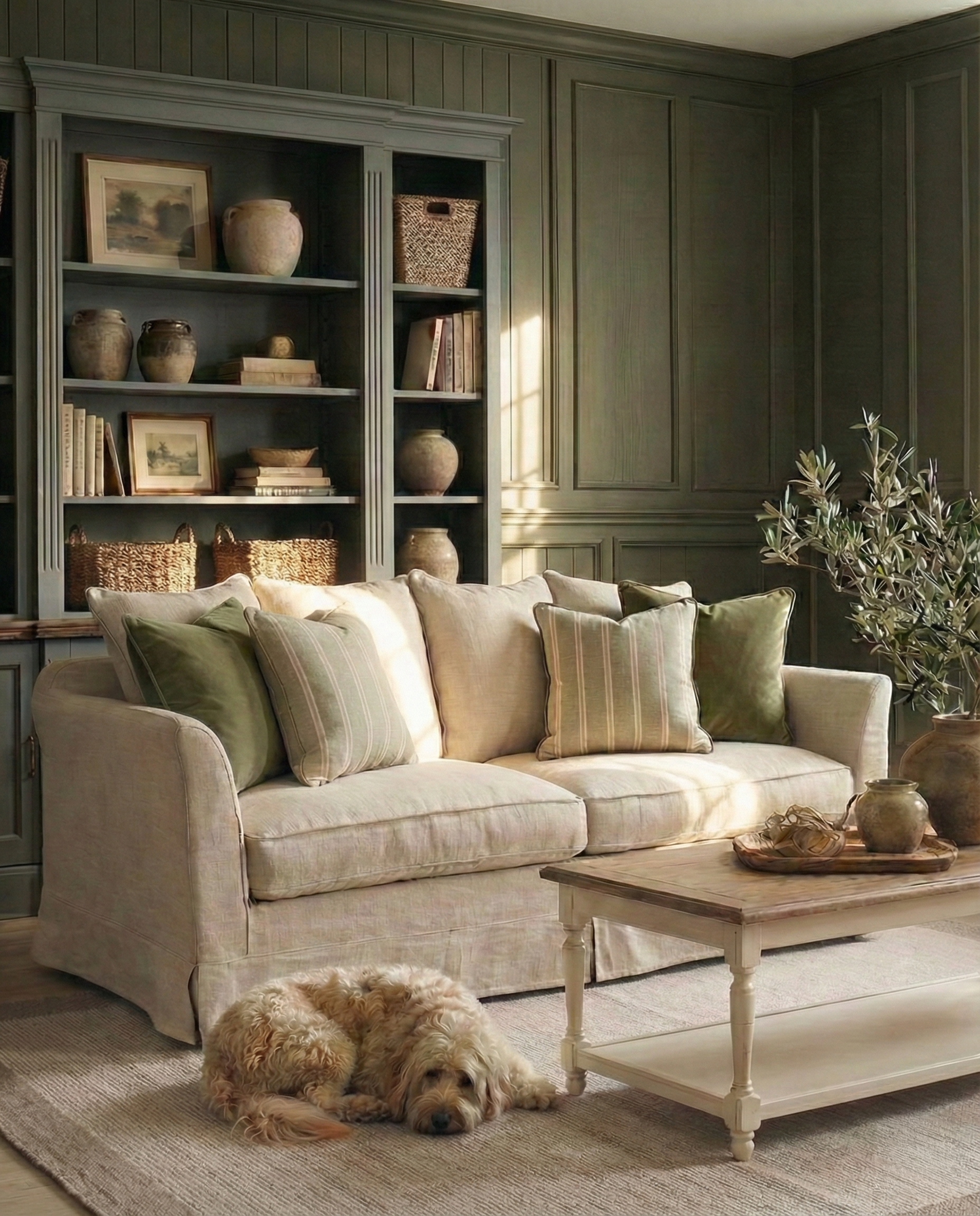 Linie Arbrello Rug | Natural - Medium - 2000 x 3000