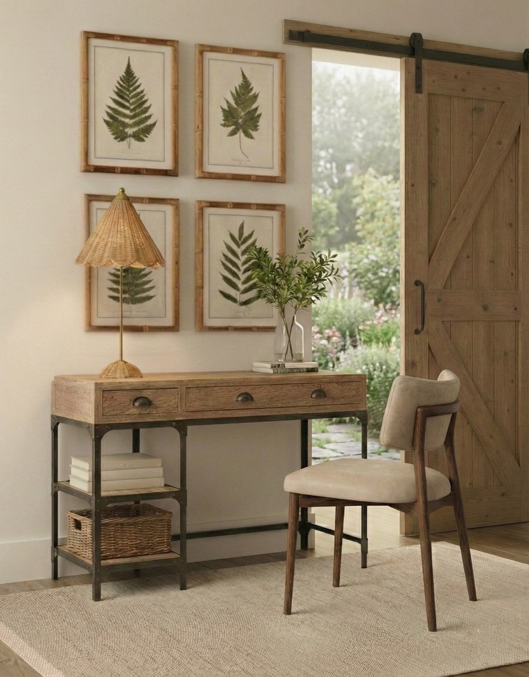 Fern Framed Wall Art D